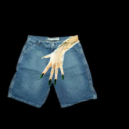 Jeans\Jorts Hand Print Typ sh