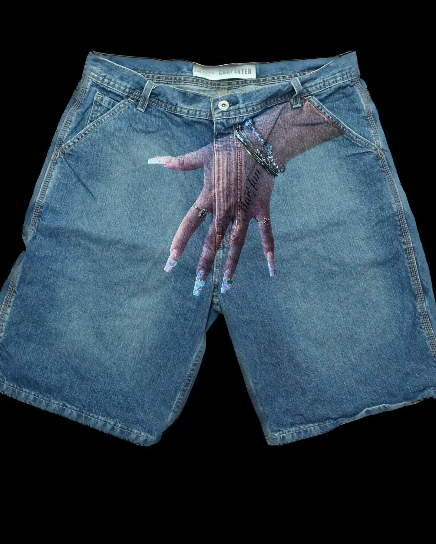 Jeans\Jorts Hand Print Typ sh