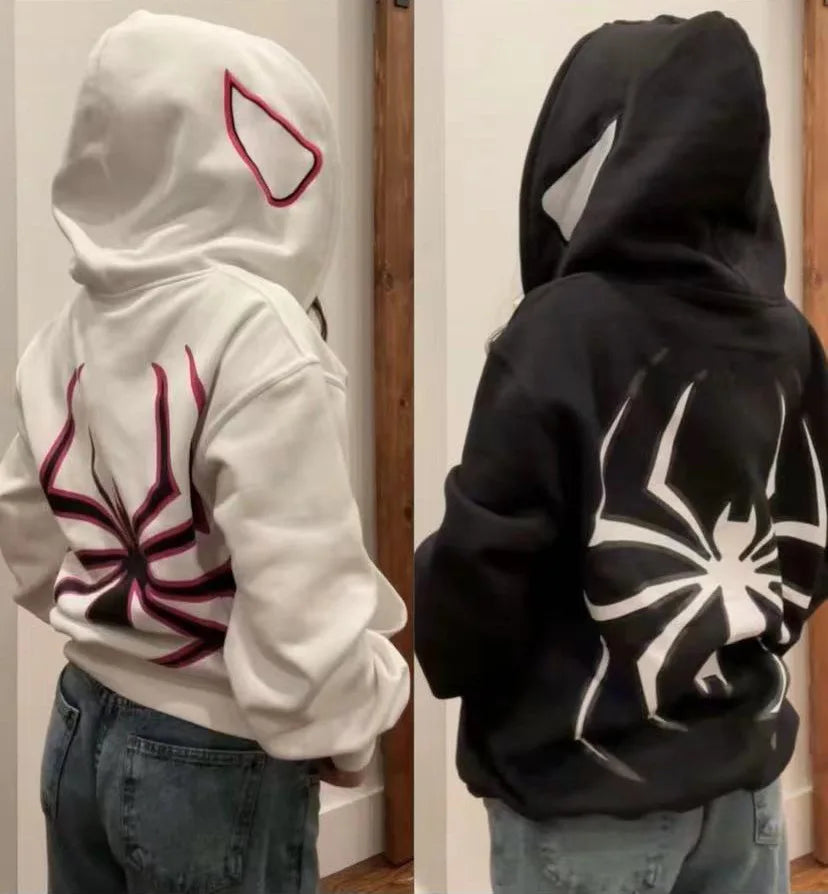 Spidrman zip up for u and bae