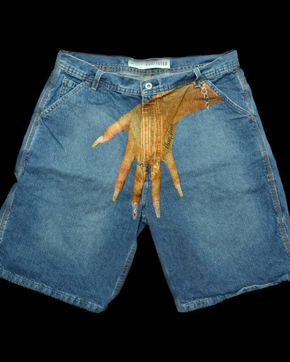 Jeans\Jorts Hand Print Typ sh