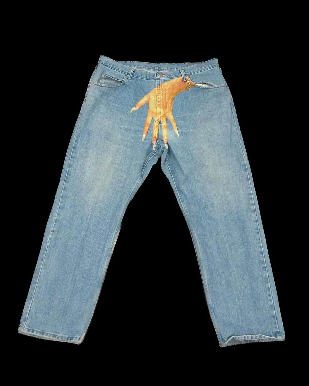 Jeans\Jorts Hand Print Typ sh